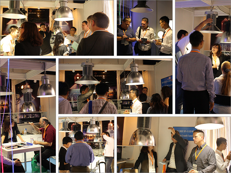 SEEKINGLED booth at Hong Kong International Lighting Fair 2011, booth 5B-B27