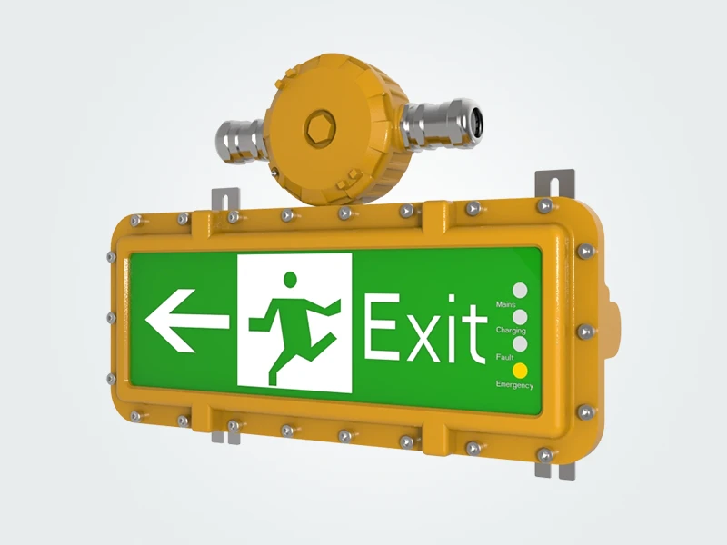 BAYD82 Explosion Proof LED Exit Light ATEX & IECEx Certified for zone1,2 zone 21,22